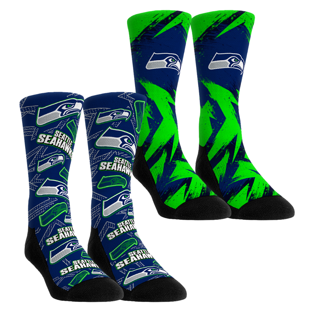 Seattle Seahawks - Game Day 2-Pack | Rock 'Em Socks