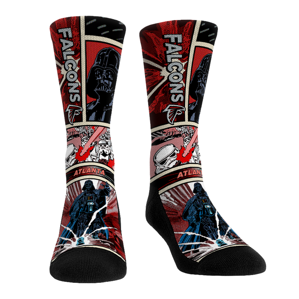 Atlanta Falcons - Star Wars  - Empire Comic Strip | Rock 'Em Socks