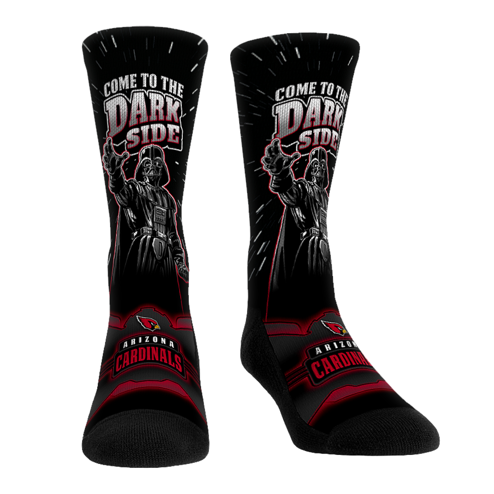 Arizona Cardinals - Star Wars  - Dark Side | Rock 'Em Socks