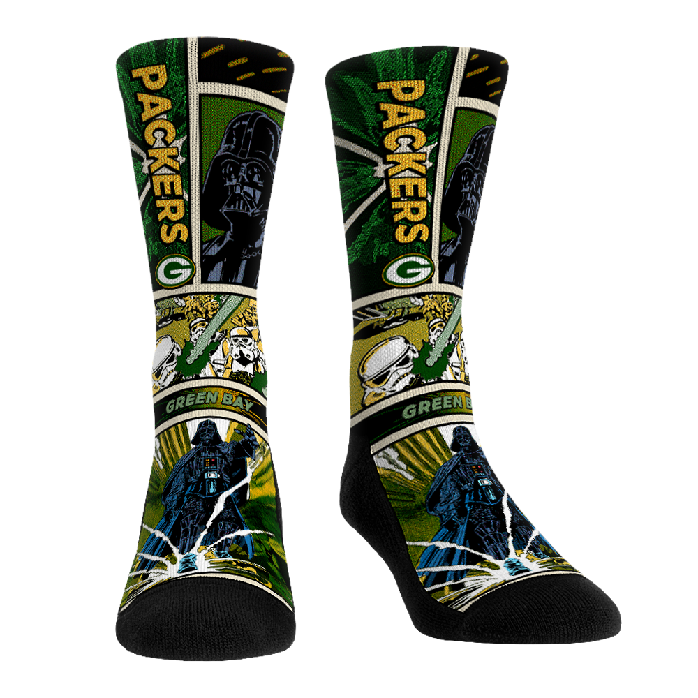 Green Bay Packers - Star Wars  - Empire Comic Strip | Rock 'Em Socks
