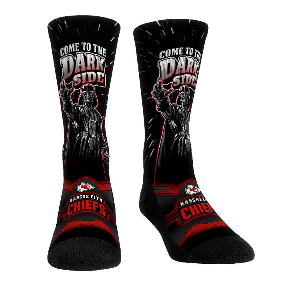 Kansas City Chiefs - Star Wars  - Dark Side | Rock 'Em Socks