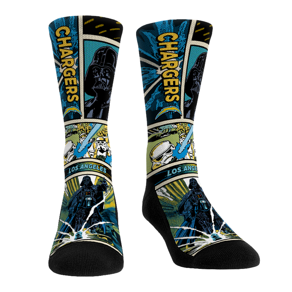 Los Angeles Chargers - Star Wars  - Empire Comic Strip | Rock 'Em Socks 1