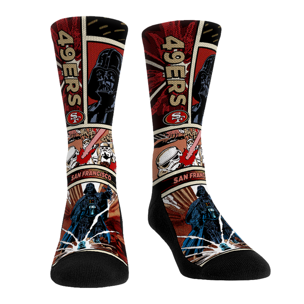 San Francisco 49ers - Star Wars  - Empire Comic Strip | Rock 'Em Socks