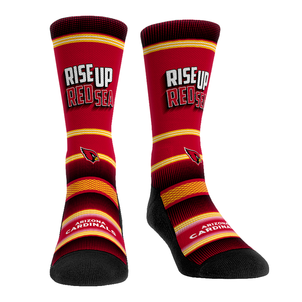 Arizona Cardinals - Rise Up Red Sea | Rock 'Em Socks 1