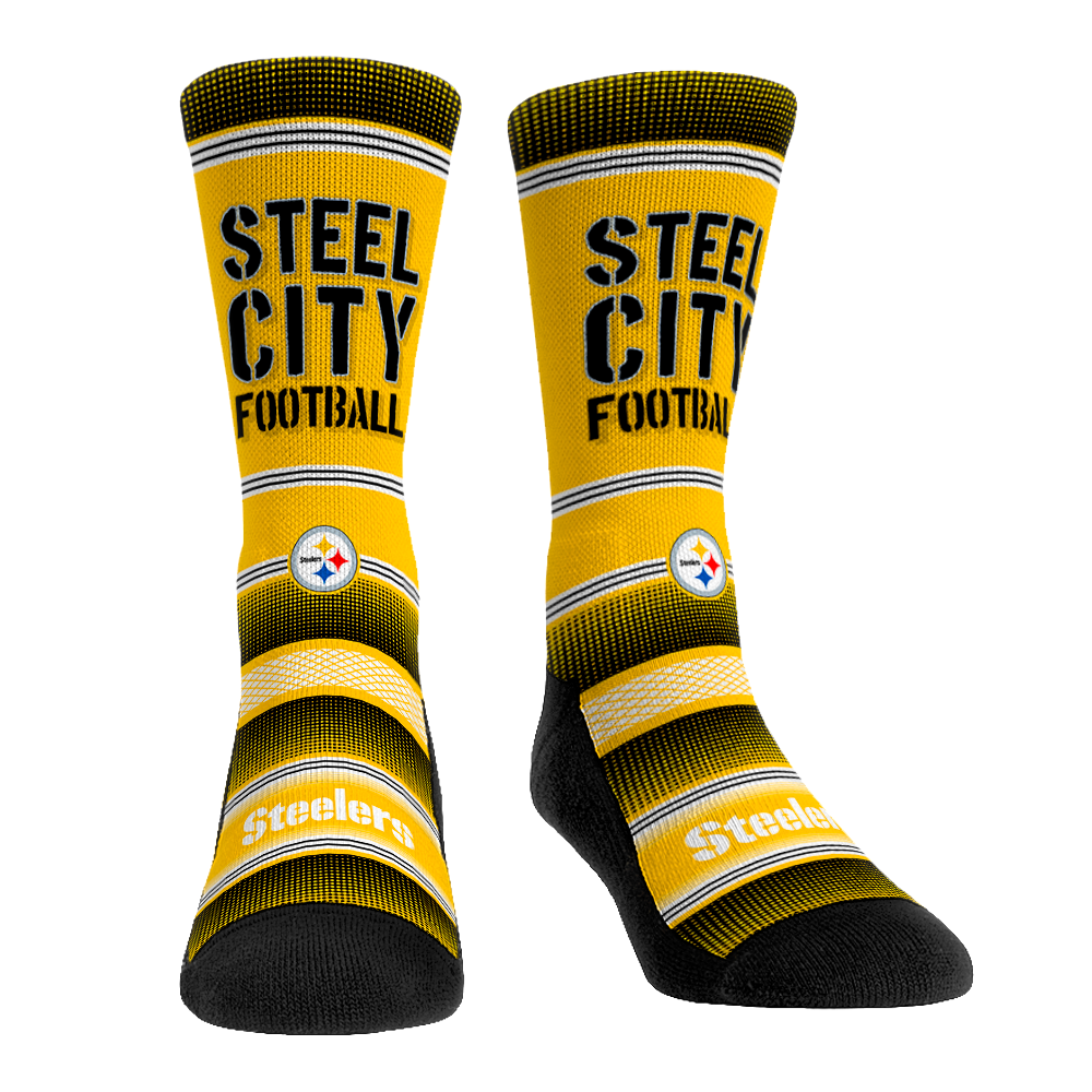 Pittsburgh Steelers - Steel City Football | Rock 'Em Socks 1