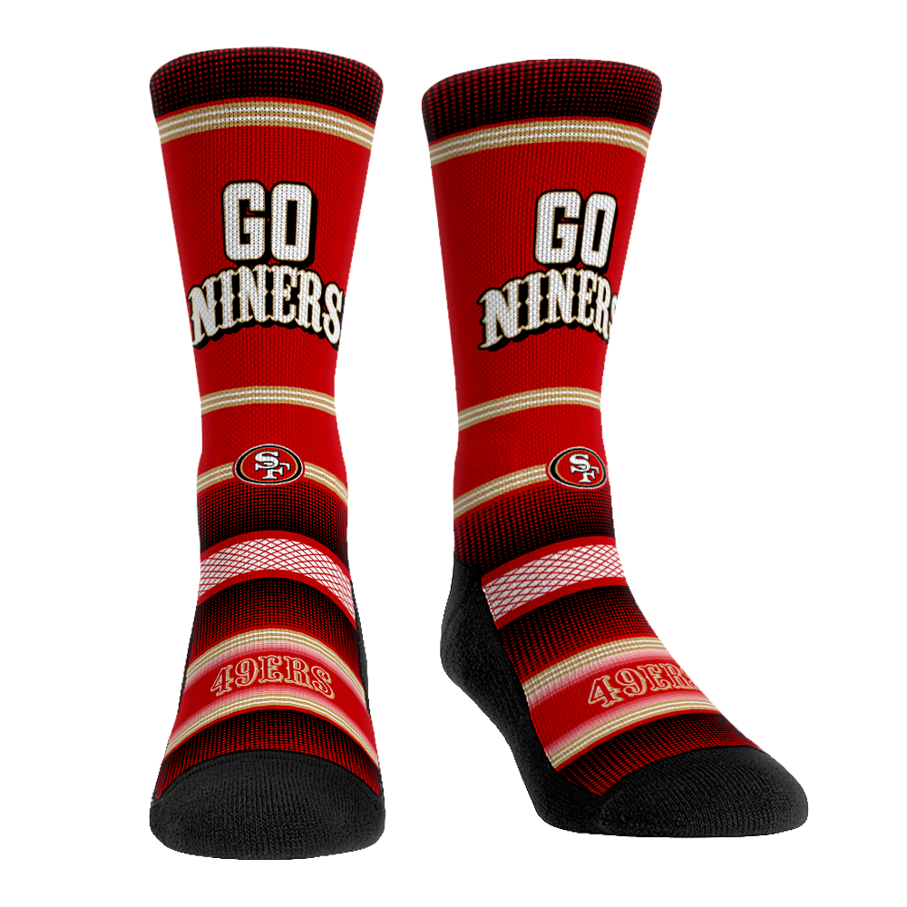 San Francisco 49ers - Go Niners | Rock 'Em Socks
