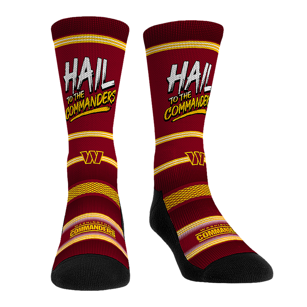 Washington Commanders - Hail to the Commanders | Rock 'Em Socks