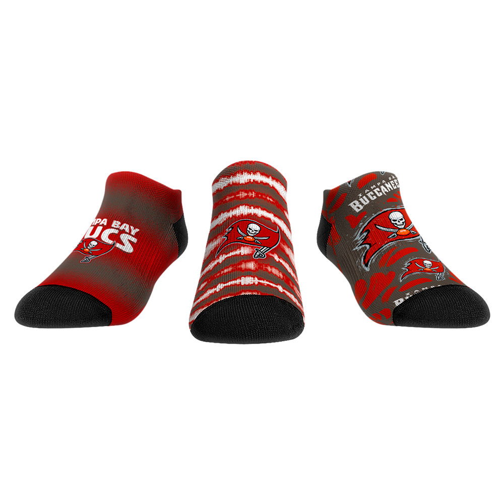 Tampa Bay Buccaneers - Low Cut - Make Some Noise (3-Pack) | Rock 'Em Socks