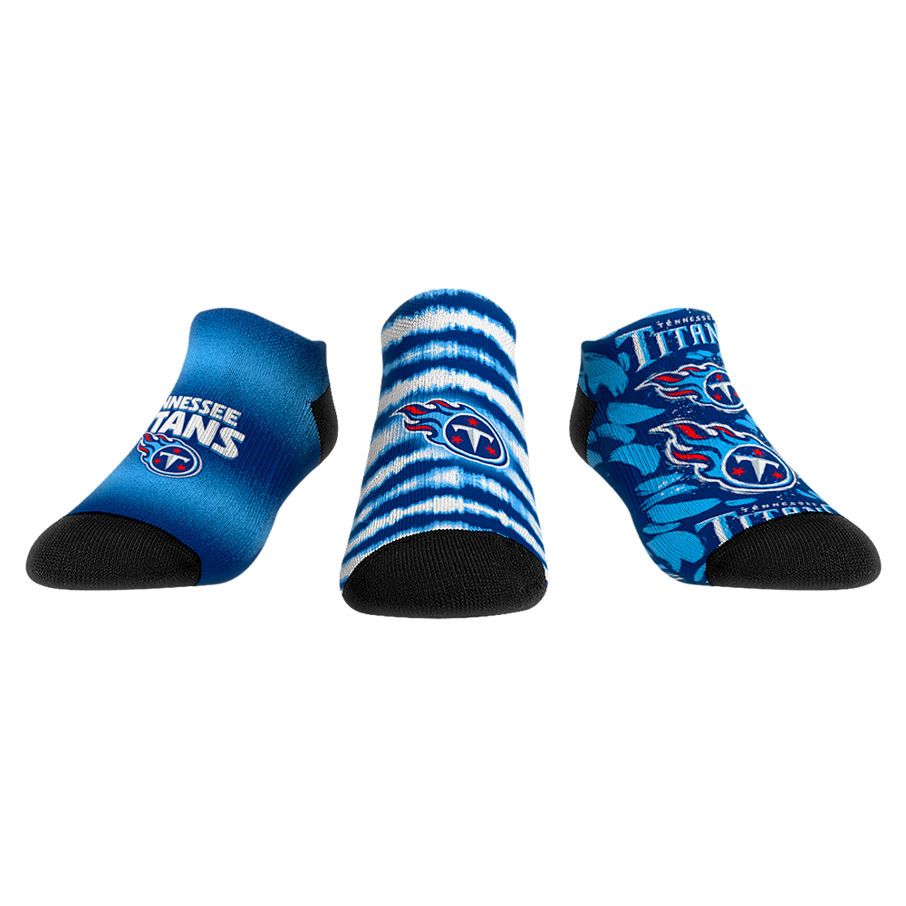 Tennessee Titans - Low Cut - Make Some Noise (3-Pack) | Rock 'Em Socks 1