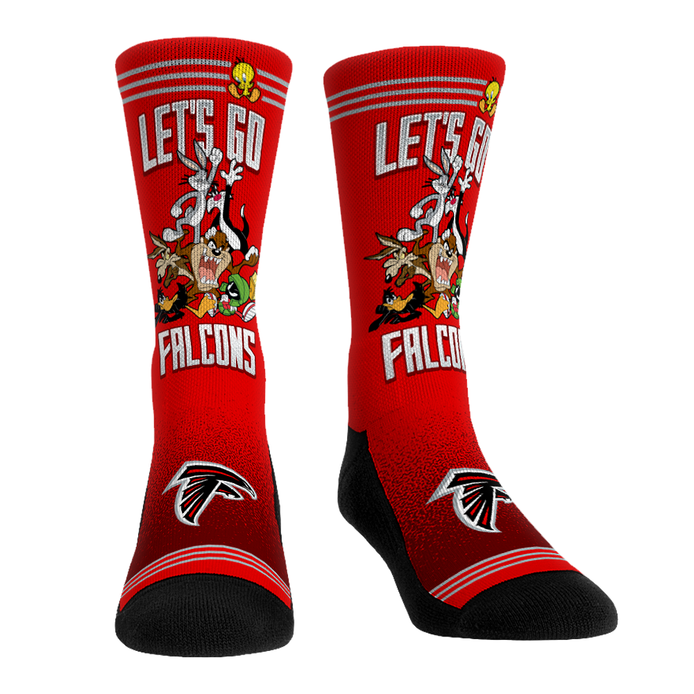 Atlanta Falcons - Looney Tunes - Team Pile Up | Rock 'Em Socks