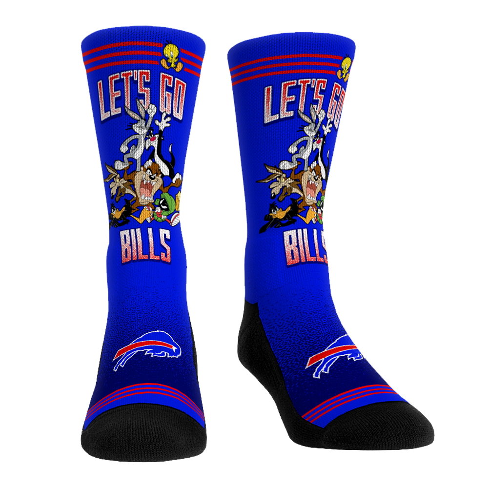 Buffalo Bills - Looney Tunes - Team Pile Up | Rock 'Em Socks