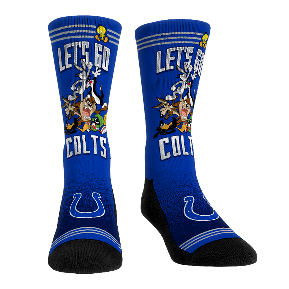 Indianapolis Colts - Looney Tunes - Team Pile Up | Rock 'Em Socks 1