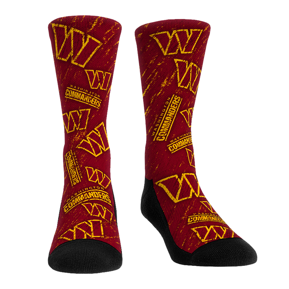 Washington Commanders - Throwback All-Over | Rock 'Em Socks