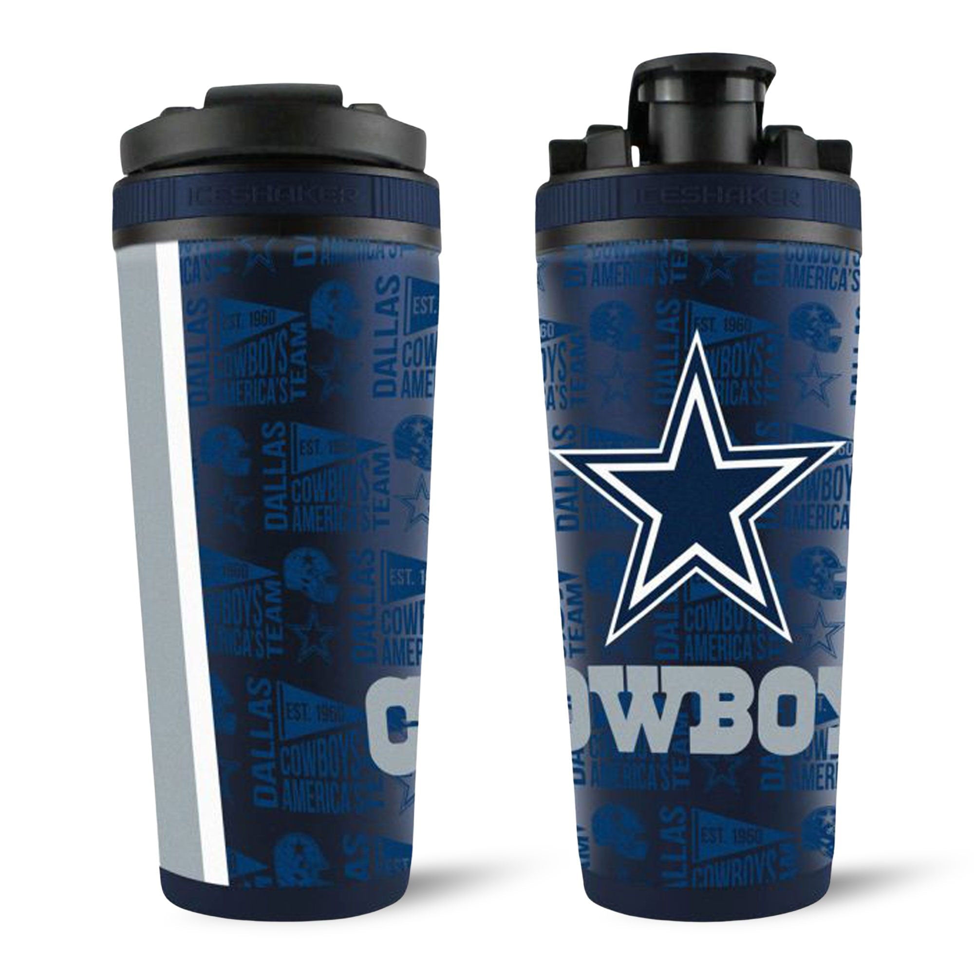 Officially Licensed Dallas Cowboys 26oz Ice Shaker 22