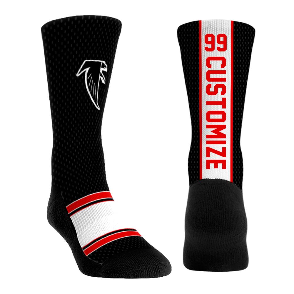 Atlanta Falcons - Throwback Custom Jersey | Rock 'Em Socks