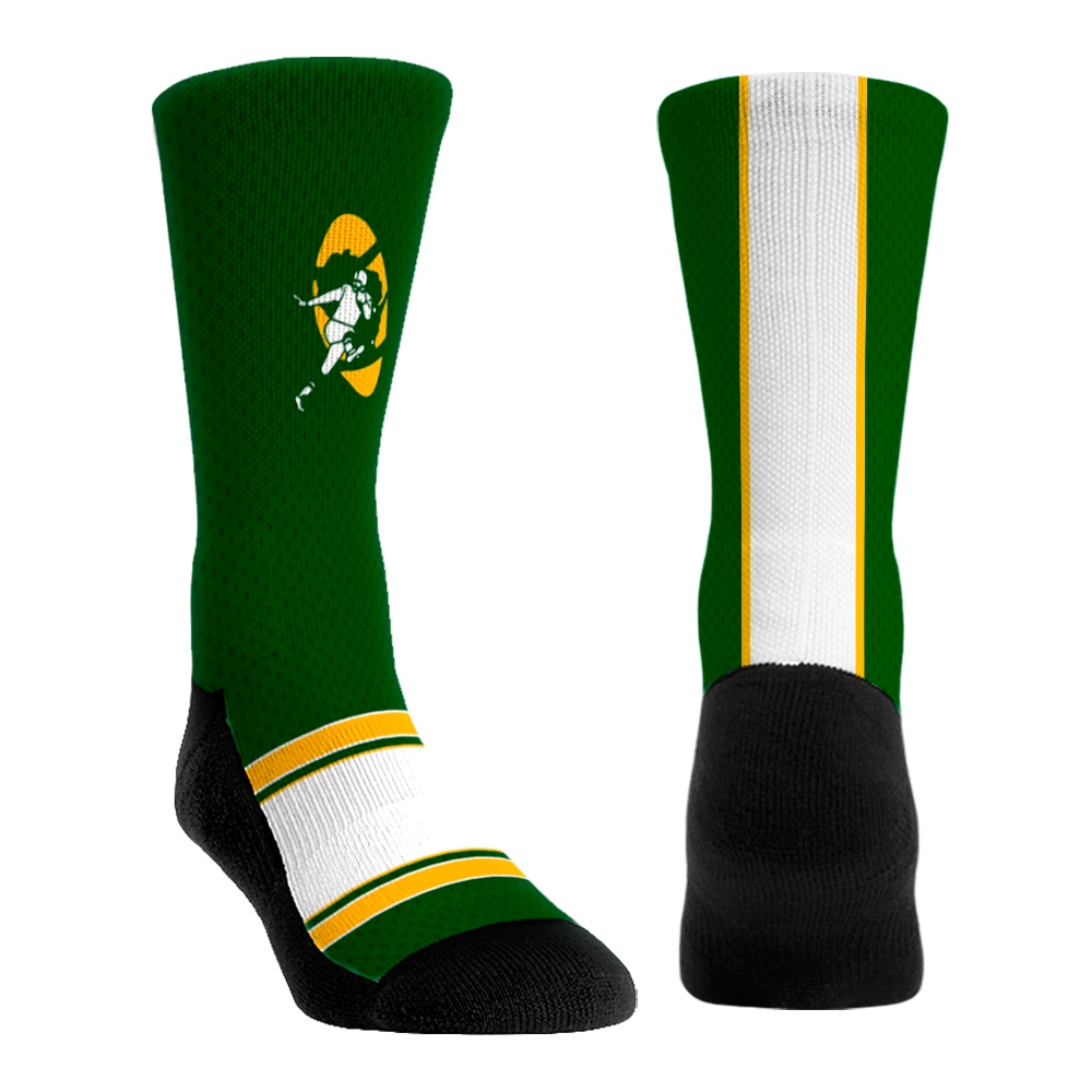 Green Bay Packers - Throwback Custom Jersey | Rock 'Em Socks