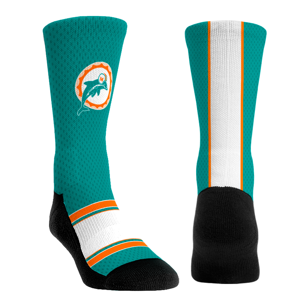 Miami Dolphins - Throwback Custom Jersey | Rock 'Em Socks 2