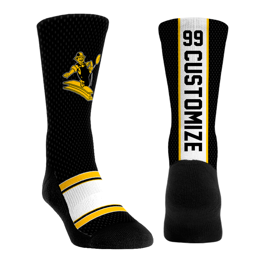 Pittsburgh Steelers - Throwback Custom Jersey | Rock 'Em Socks 1