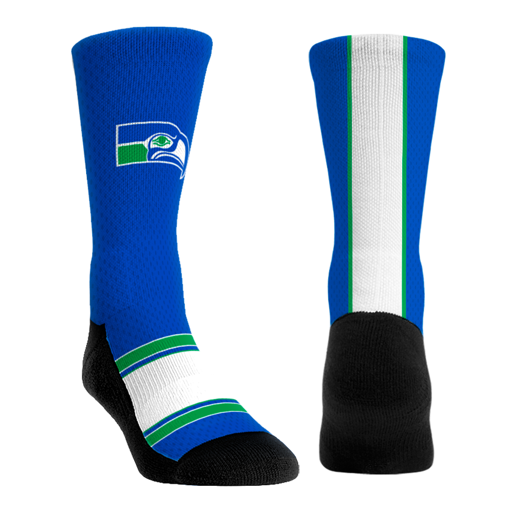 Seattle Seahawks - Throwback Custom Jersey | Rock 'Em Socks