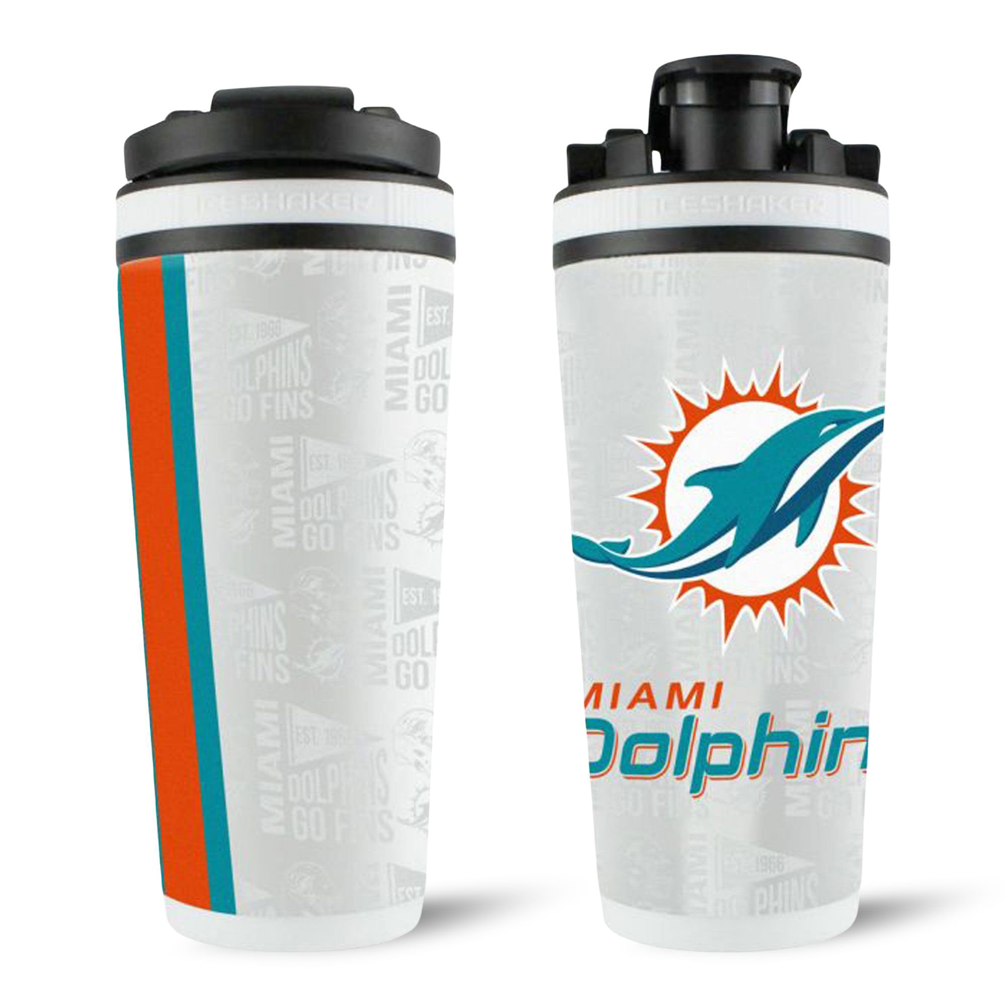 Officially Licensed Miami Dolphins 4D Ice Shaker 1