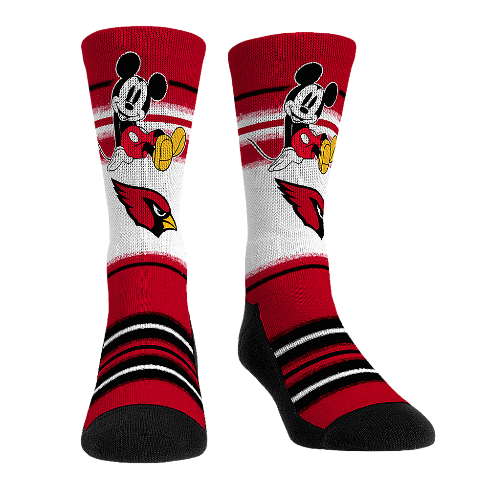 Arizona Cardinals - Disney  - Sit Stripe | Rock 'Em Socks