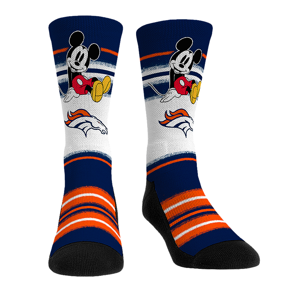 Denver Broncos - Disney  - Sit Stripe | Rock 'Em Socks 1