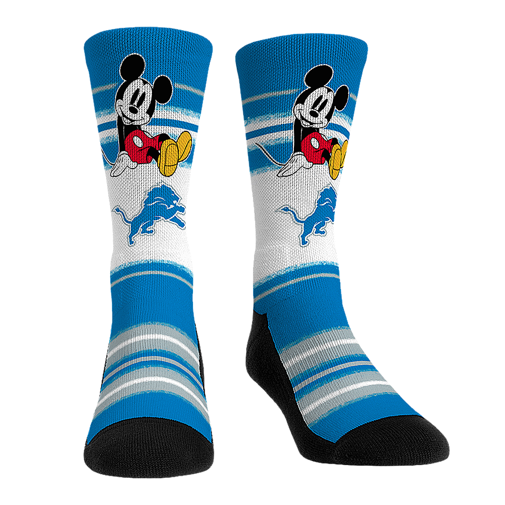 Detroit Lions - Disney  - Sit Stripe | Rock 'Em Socks 1