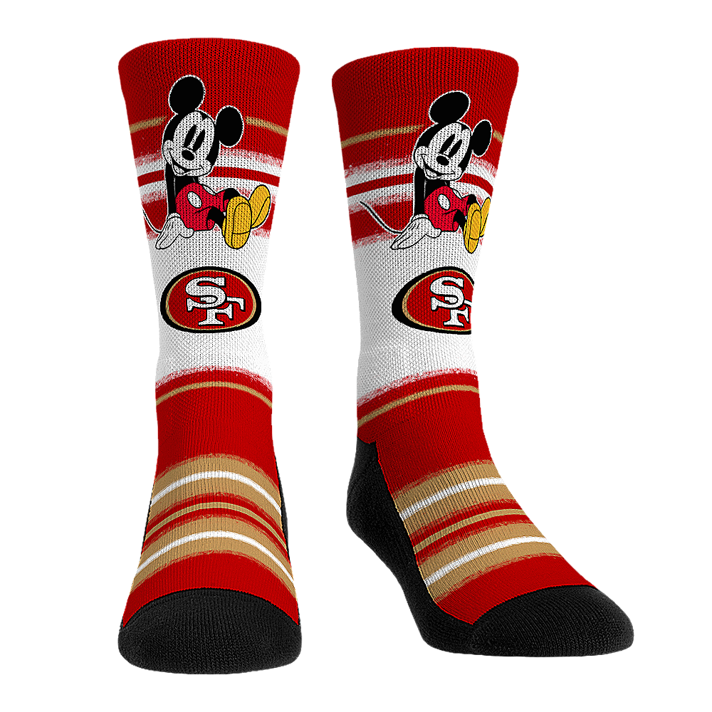 San Francisco 49ers - Disney  - Sit Stripe | Rock 'Em Socks 1