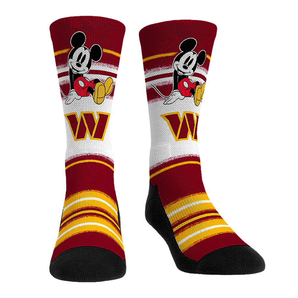 Washington Commanders - Disney  - Sit Stripe | Rock 'Em Socks