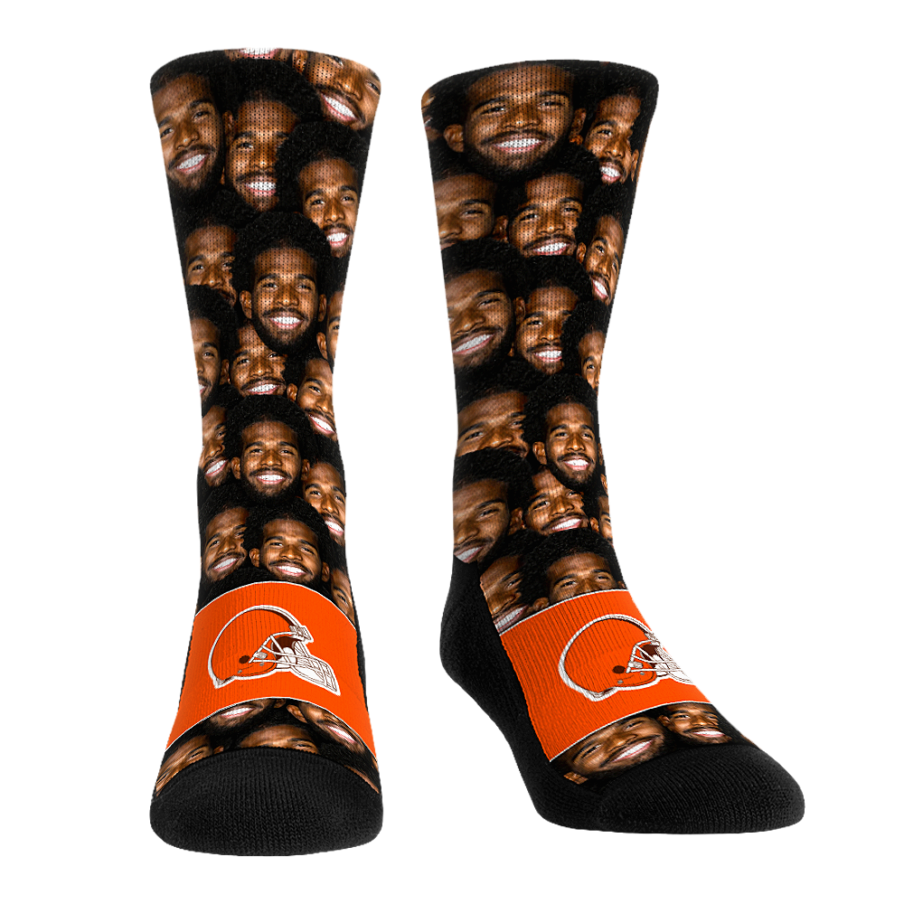 Shedeur Sanders - Cleveland Browns - Face Repeat | Rock 'Em Socks