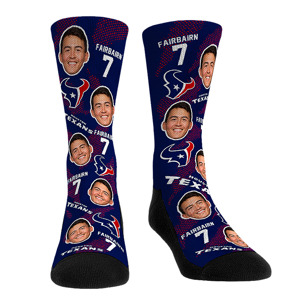 Kai'imi Fairbairn - Houston Texans  - Football Guy | Rock 'Em Socks 1