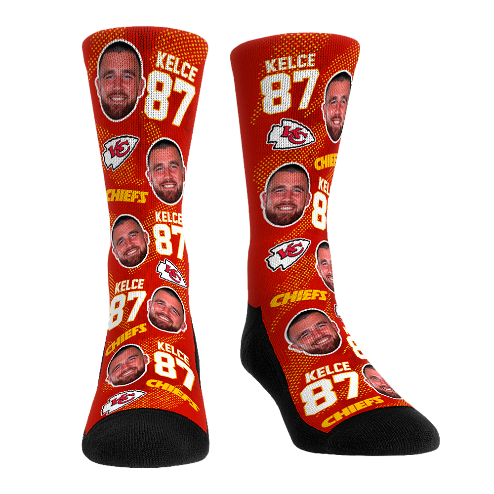 Travis Kelce - Kansas City Chiefs - Football Guy | Rock 'Em Socks