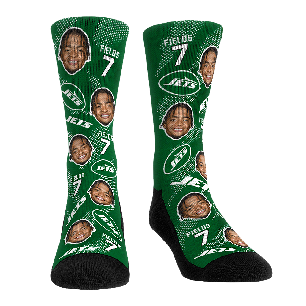 Justin Fields - New York Jets  - Football Guy | Rock 'Em Socks 1