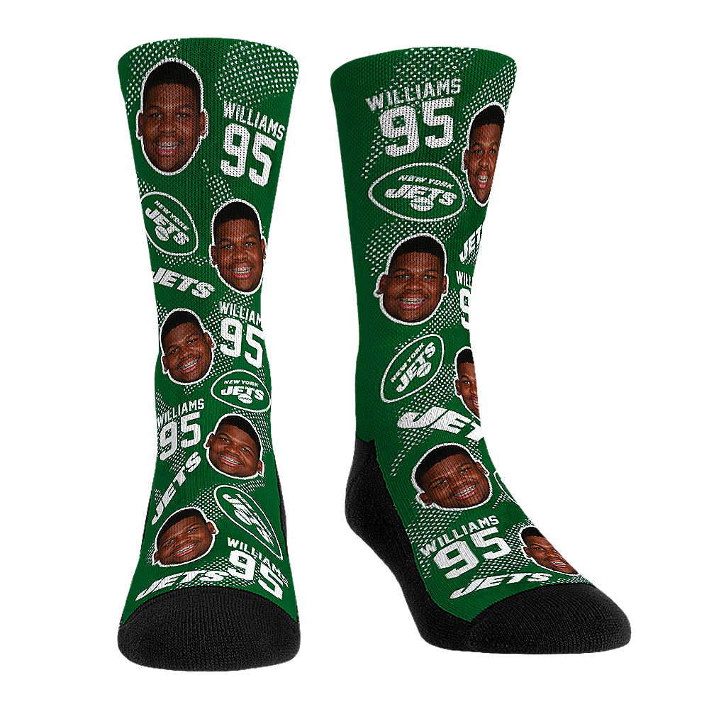 Quinnen Wilson - New York Jets  - Football Guy | Rock 'Em Socks 1