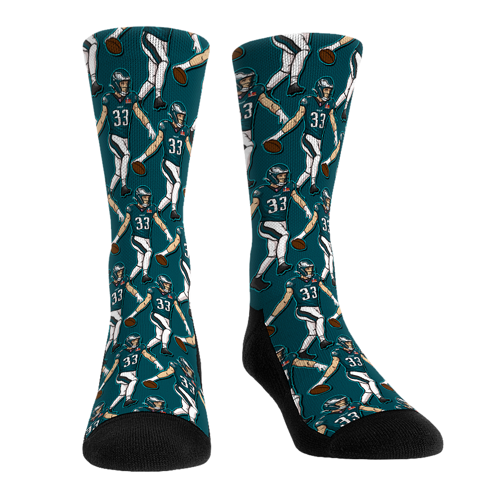 Cooper DeJean - Philadelphia Eagles - Celebration | Rock 'Em Socks
