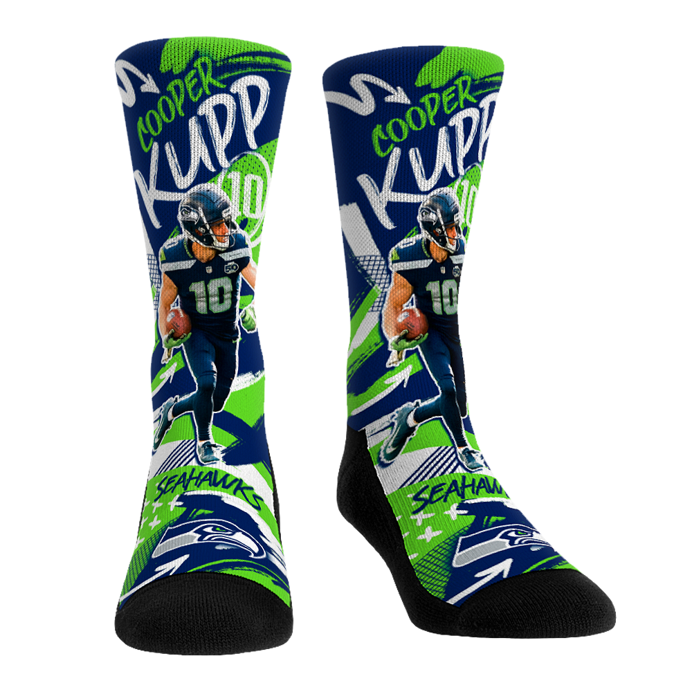 Cooper Kupp - Seattle Seahawks  - Playmaker | Rock 'Em Socks