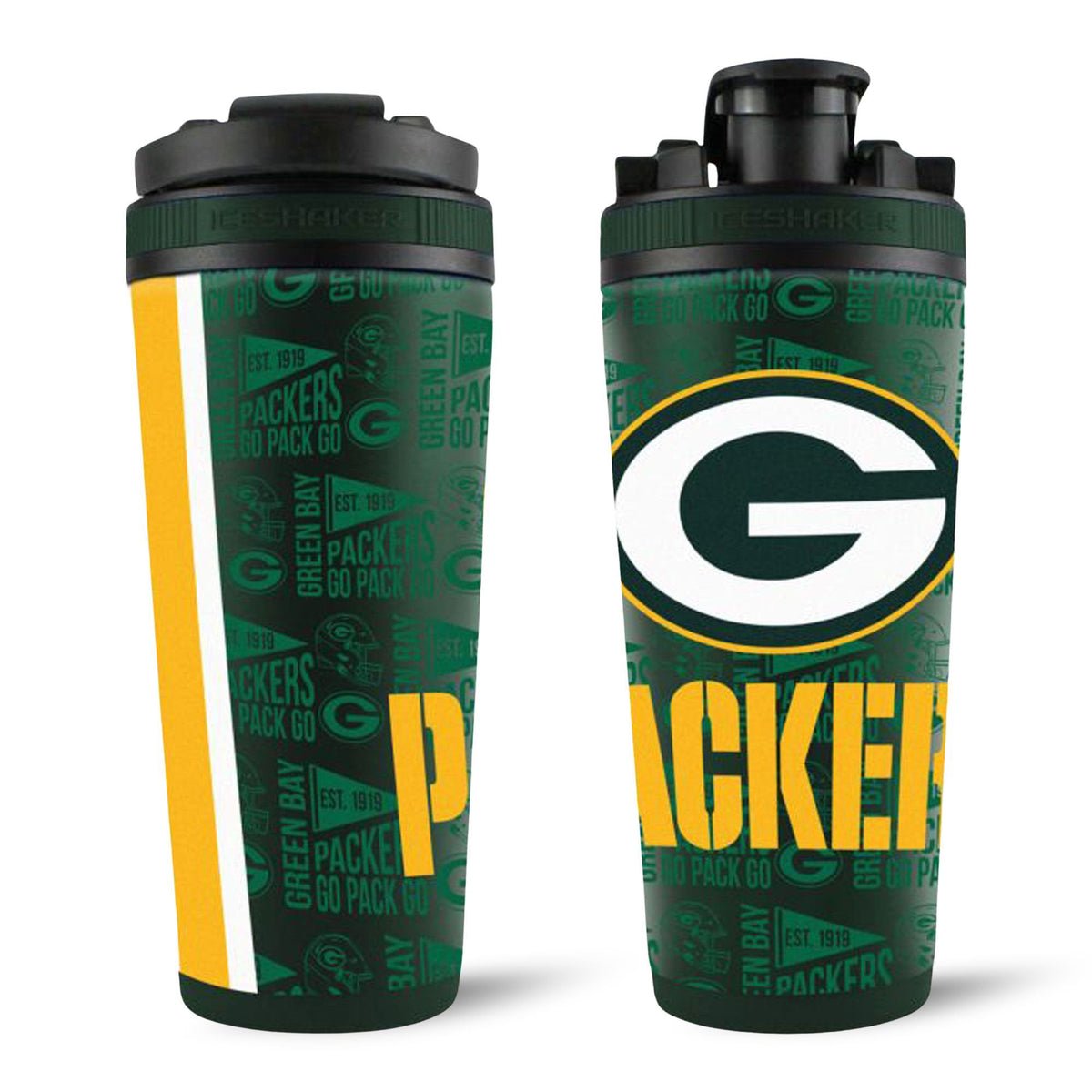 Officially Licensed Green Bay Packers 26oz Ice Shaker 15