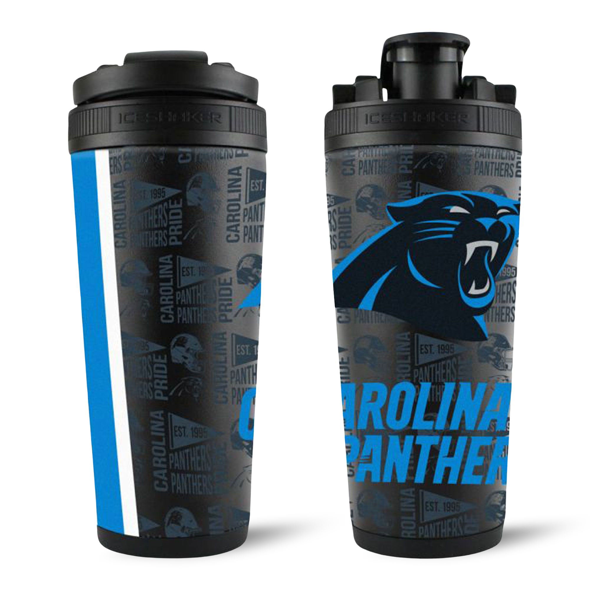 Officially Licensed Carolina Panthers 26oz Ice Shaker 15