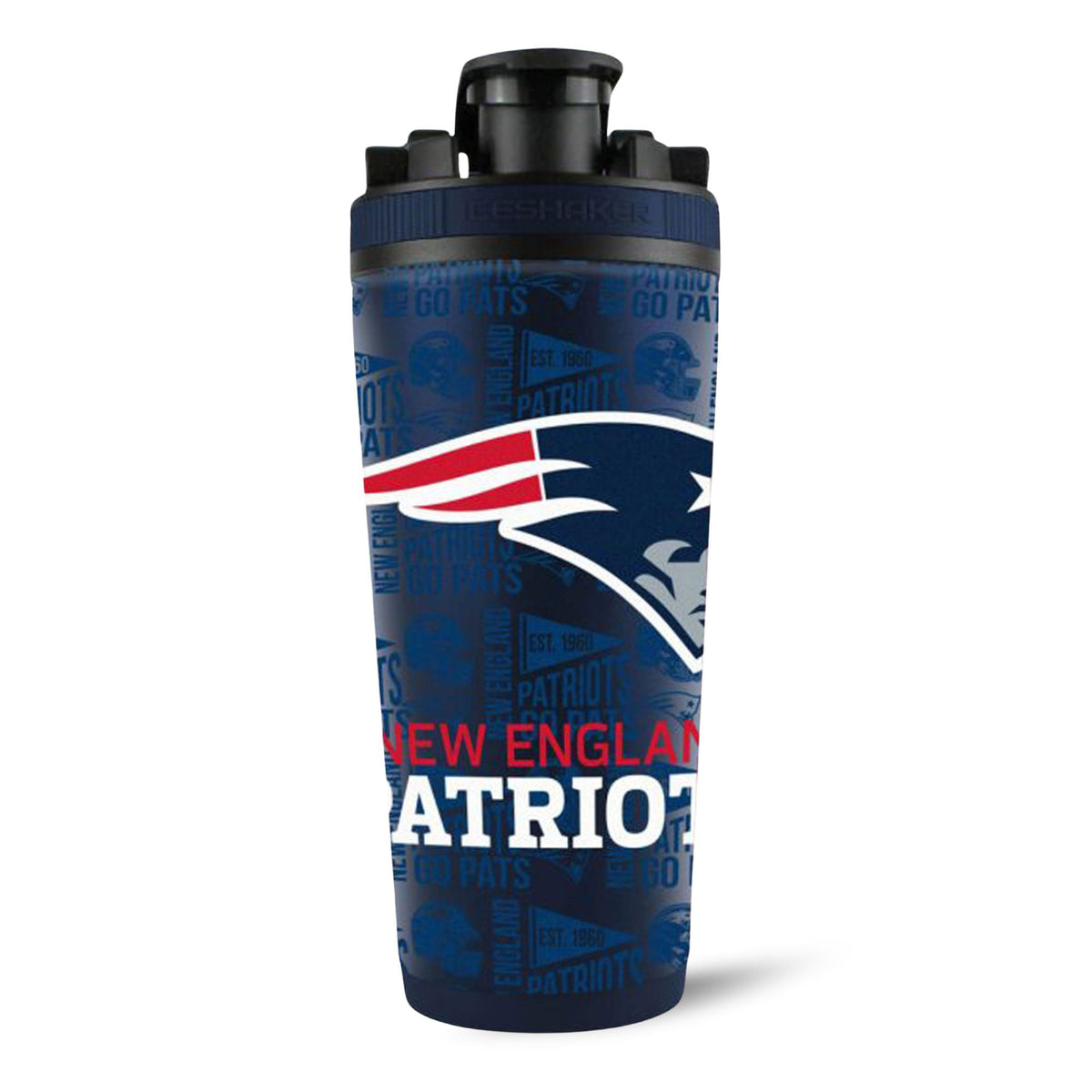 Officially Licensed New England Patriots 26oz Ice Shaker 23