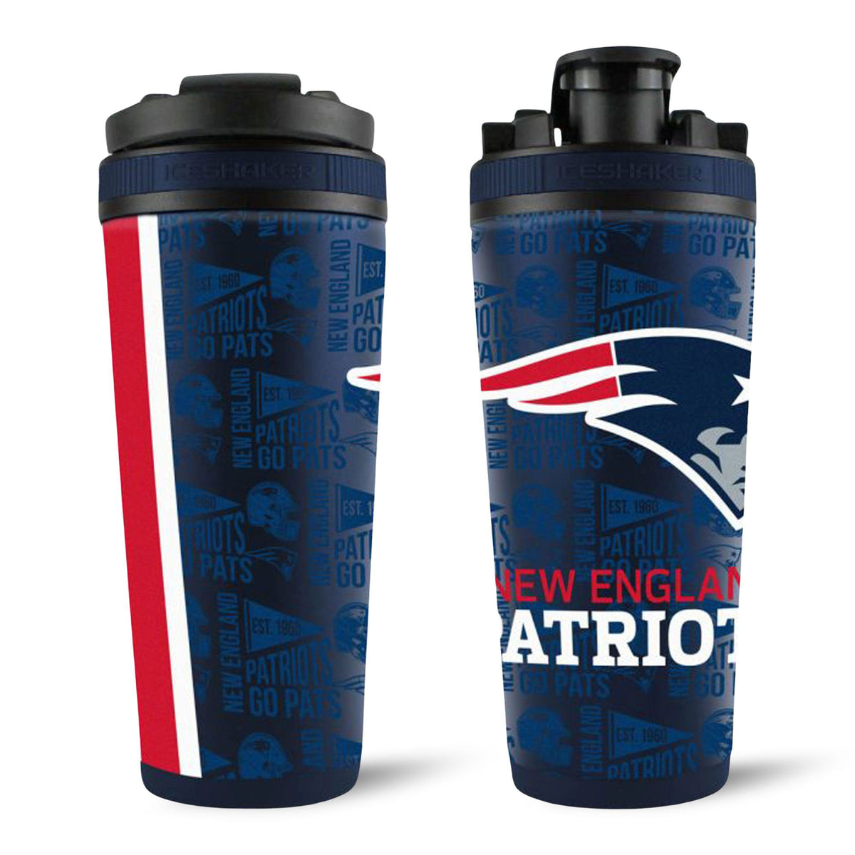 Officially Licensed New England Patriots 4D Ice Shaker 1