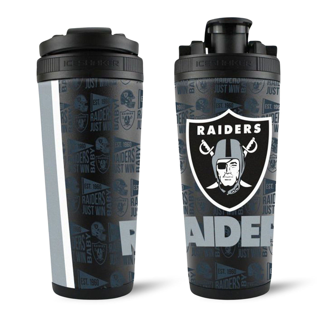 Officially Licensed Las Vegas Raiders 26oz Ice Shaker 16