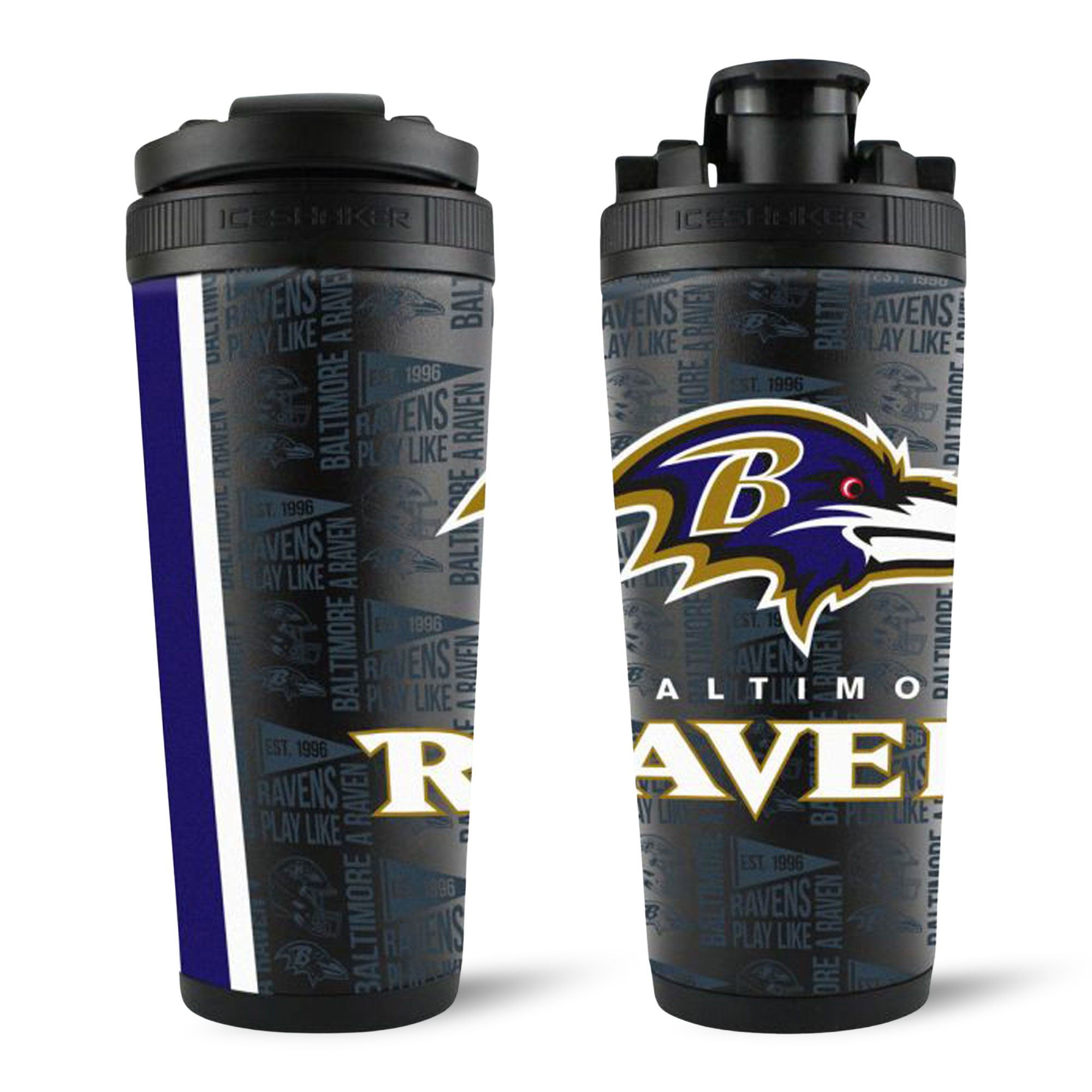 Officially Licensed Baltimore Ravens 26oz Ice Shaker 15