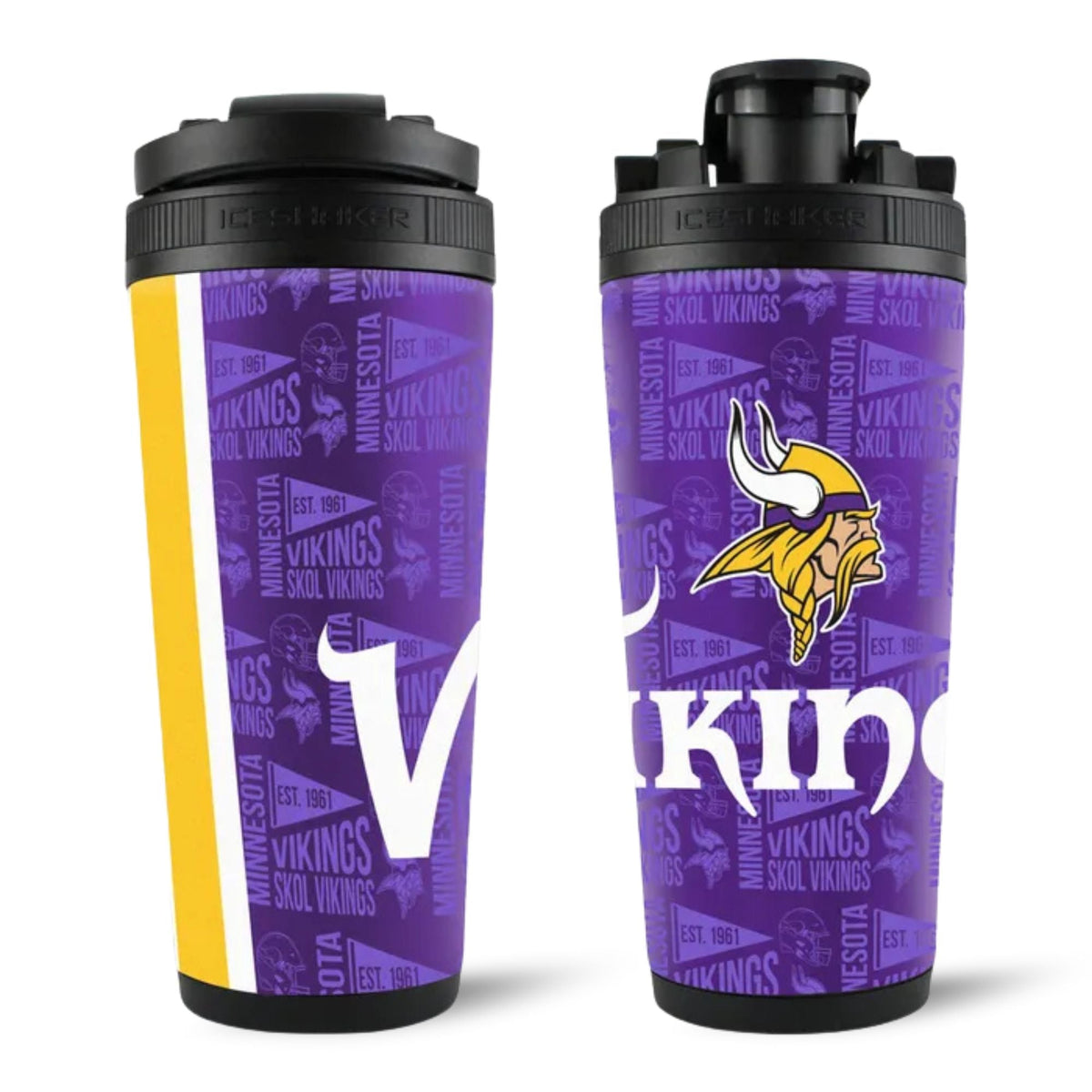 Officially Licensed Minnesota Vikings 4D Ice Shaker 1