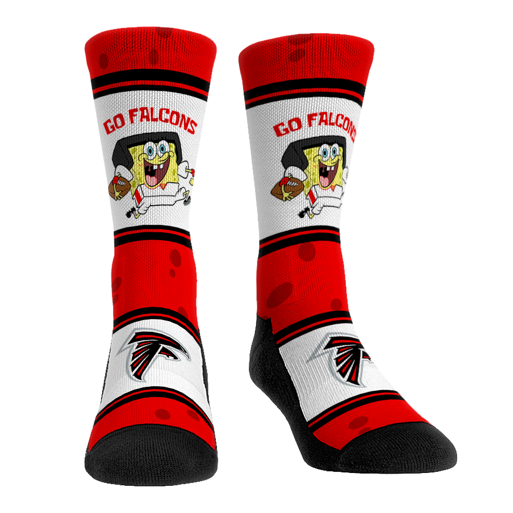 Atlanta Falcons - SpongeBob SquarePants  - Team Up | Rock 'Em Socks