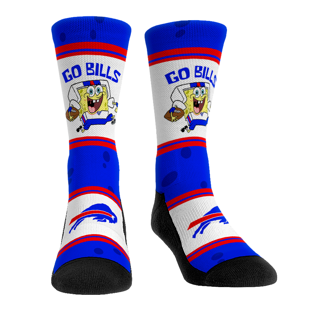 Buffalo Bills - SpongeBob SquarePants  - Team Up | Rock 'Em Socks 1