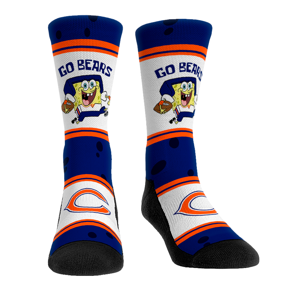 Chicago Bears - SpongeBob SquarePants  - Team Up | Rock 'Em Socks 1