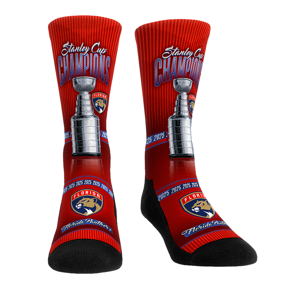 Florida Panthers - Stanley Cup 2025 Champs - Reflections | Rock 'Em Socks