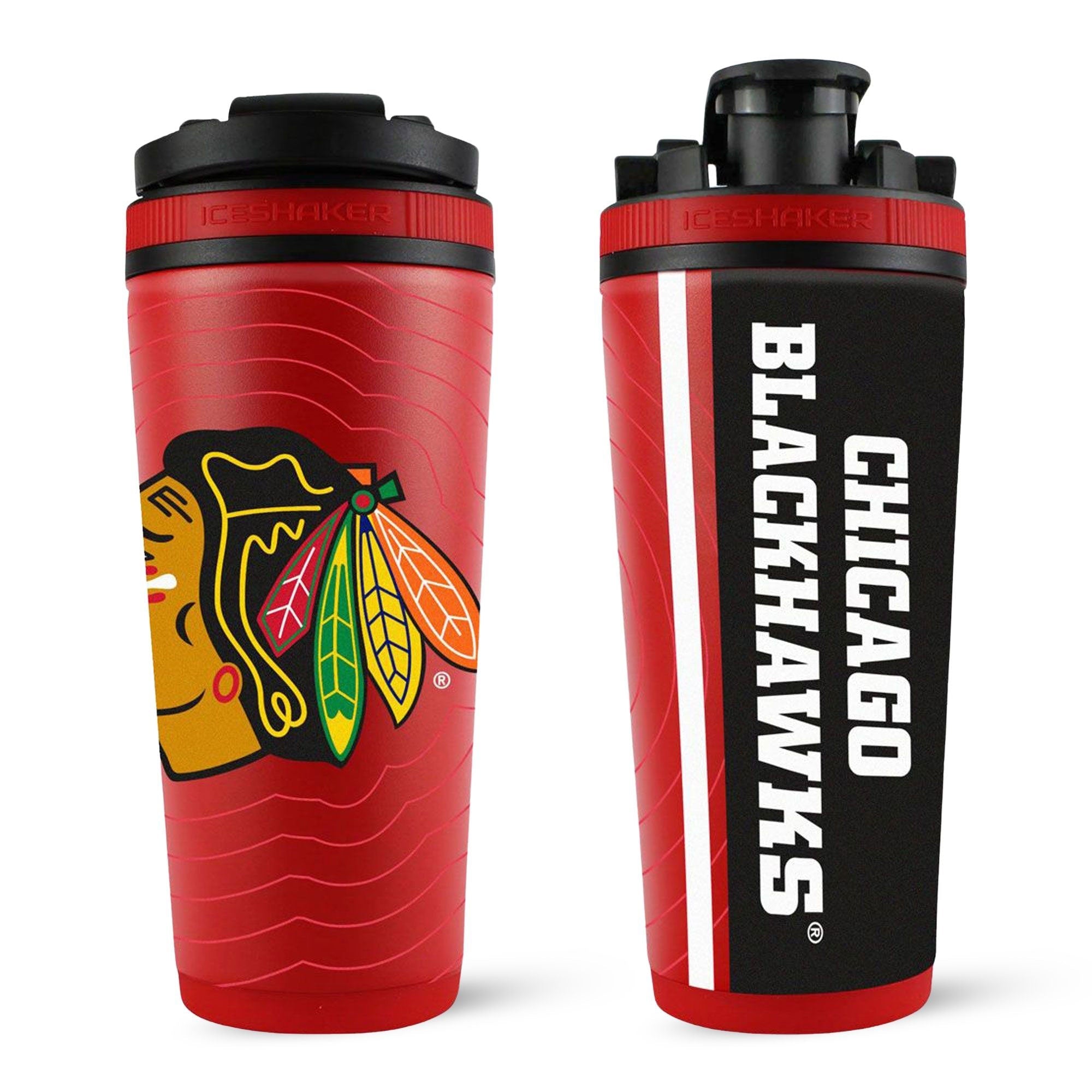 Officially Licensed Chicago Blackhawks 26oz Ice Shaker 3