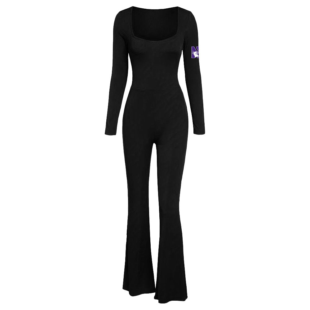 Northwestern Wildcats End Zone Jumpsuit | lojobands 6