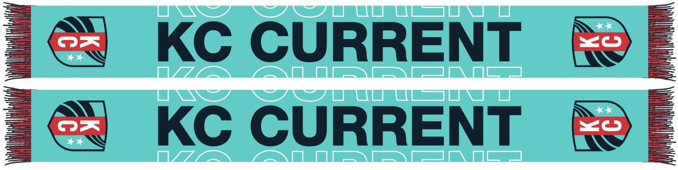 KANSAS CITY CURRENT SCARF- Cutout (HD Woven) 1